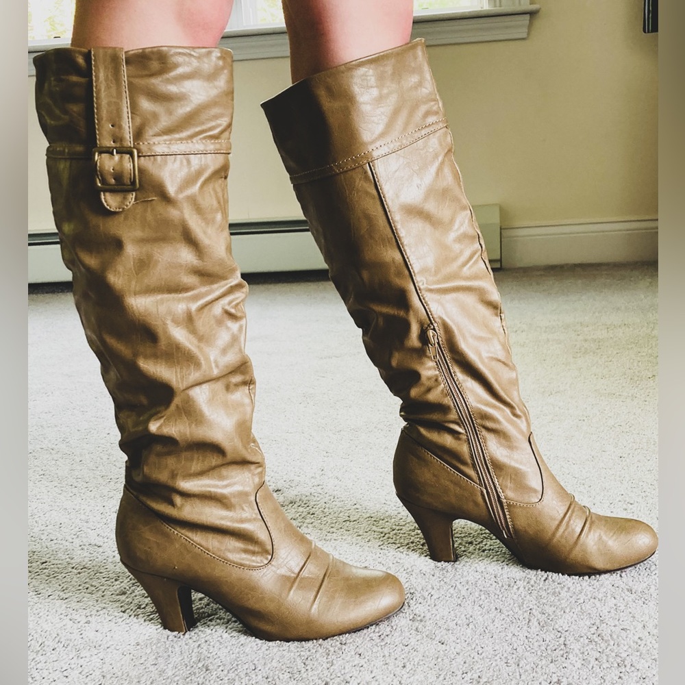Rampage | Tall Tan Boots | Size 7 1/2